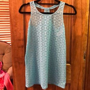 Breaking waves: bathing suit coverup